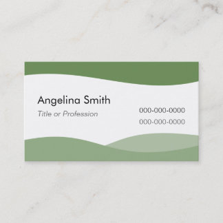 Plantilla Tarjeta de visita ondas de agua E1G 名刺