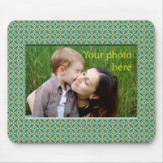 Plantilla Tu imagen aquí y Mosaico de Marruecos マウスパッド