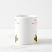 Planting Joy Gardening Goose Slogan Coffee Mug コーヒーマグカップ (中央)