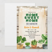 Planting New Roots Housewarming Invitation 招待状 (正面/裏面)