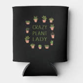 Plants - Crazy Plant Lady 缶クーラー (正面)