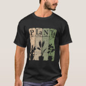 Plants Periodic Table Elets Plant Botany Tシャツ (正面)
