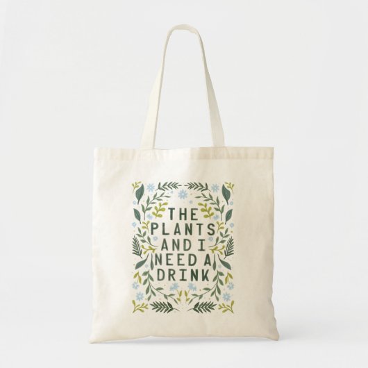 Plants Tote Pag トートバッグ (正面)