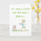 Plants vs Zombies カード (黄色い花)