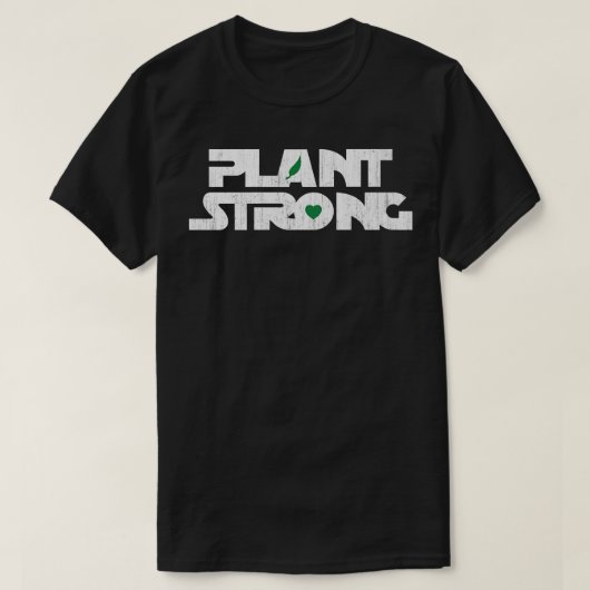PLANTSTRONG VeganHerbivore植物ベースインスパイア Tシャツ (デザイン正面)