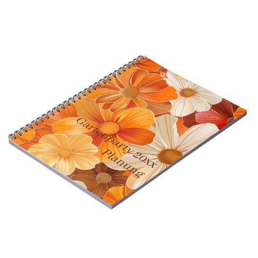 Planungs und Notizbuch für die Gartenparty ノートブック (左側)
