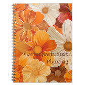 Planungs und Notizbuch für die Gartenparty ノートブック (正面)