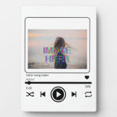 Plaque de chanson de musique personnalisée フォトプラーク (正面)