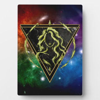 Plaque Vierge Galaxie Zodiaque Astrologie フォトプラーク