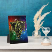 Plaque Vierge Galaxie Zodiaque Astrologie フォトプラーク (側面)