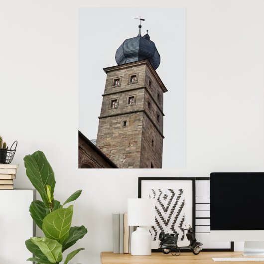 Plassenburg Tower ポスター (ホームオフィス)