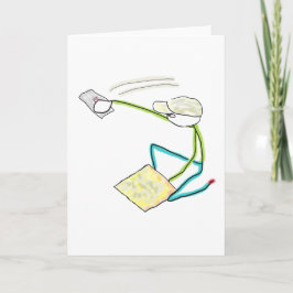 Plasterer Stickman カード