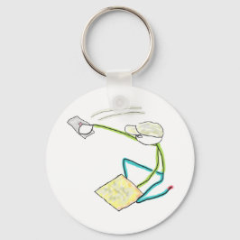 Plasterer Stickman キーホルダー