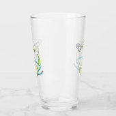Plasterer Stickman タンブラーグラス (左)