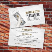 Plastering Services  名刺