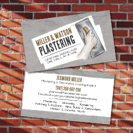 Plastering Services  名刺