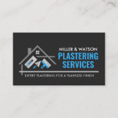 Plastering Services 名刺 (正面)