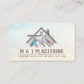 Plastering Services Drywall Professional 名刺 (正面)