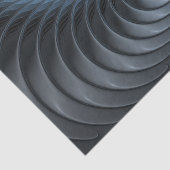 Plastic Blue Gray 3D Fractal Art Modern Abstract 薄葉紙 (詳細)