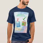 Plastic Free July 2026 Tシャツ (正面)