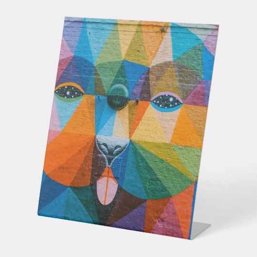 Plastic Pedestal Sign 10"X12" 台座サイン (正面)