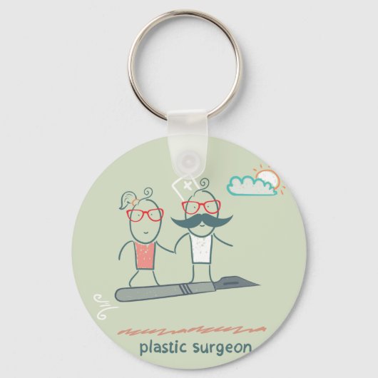 Plastic Surgeon Keychain キーホルダー (正面)