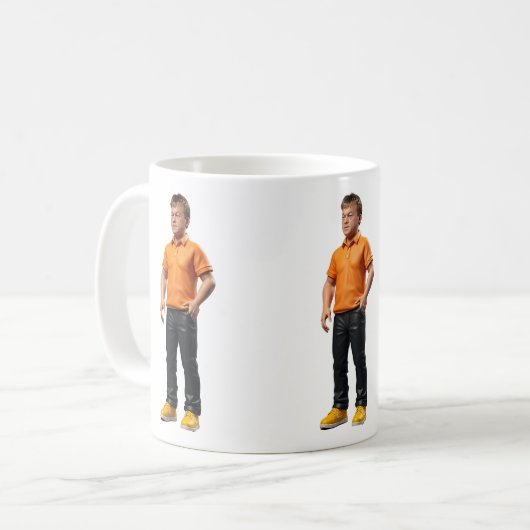 Plastikfigur HPR コーヒーマグカップ (正面左)