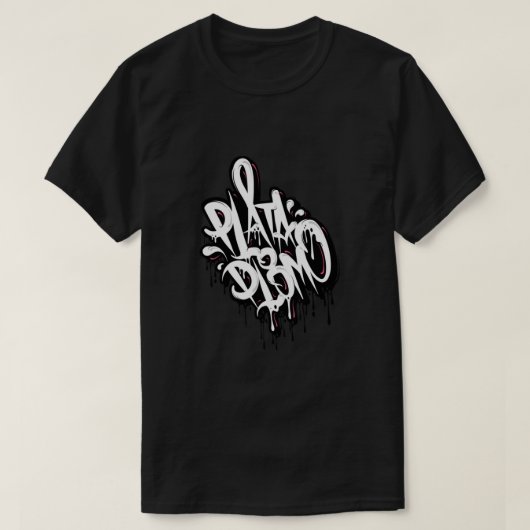 PLATA O PLOMO Tシャツ (デザイン正面)
