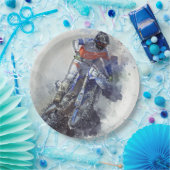 plate de papel moto ペーパープレート (パーティー)