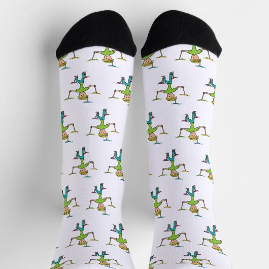 Plate Spinning ソックス (上部)