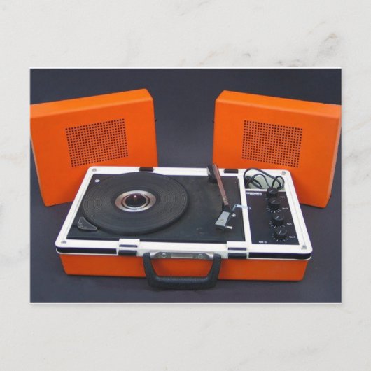 platenspeler ポストカード (正面)