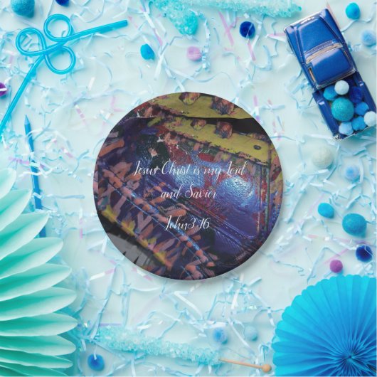 Plates follower of Christ ministry plate ペーパープレート (パーティー)