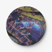 Plates follower of Christ ministry plate ペーパープレート (正面)