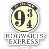 Platform 9 3/4 HOGWARTS™ア表現イコン シール (正面)
