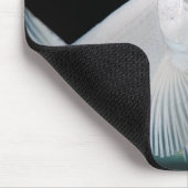 Platinum Alligator Gar Pike マウスパッド (コーナー)