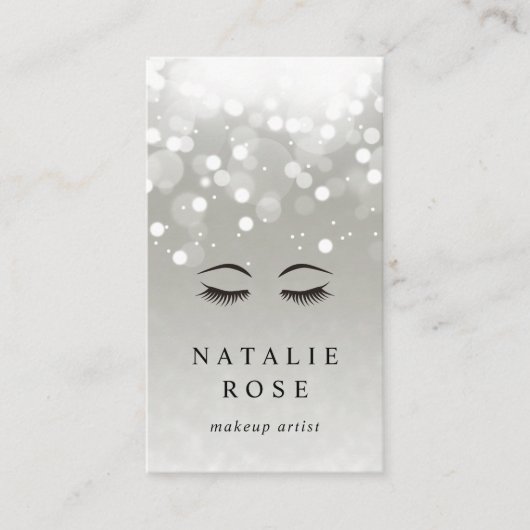 Platinum Glow Makeup Artist 名刺 (正面)