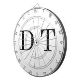 Platinum Mirror Engrave – Ultra‑Clean Luxury  ダーツボード (正面右)