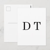 Platinum Mirror Engrave – Ultra‑Clean Luxury  ポストカード (正面/裏面)