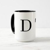 Platinum Mirror Engrave – Ultra‑Clean Luxury  マグカップ (正面左)