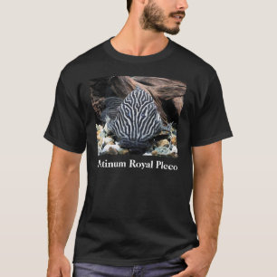 Platinum Royal Pleco , Panaque niglolineatus Tシャツ