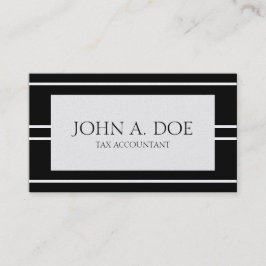 PlatinumBlack会計士CPAの会計の簿記係 名刺