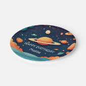 Plato cumpleaños personalizado ペーパープレート (アングル)