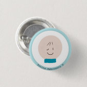 Plato de cartón 缶バッジ (正面&裏面)