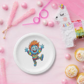 Plato de Cumpleaños Fiesta Infantil Niño Feliz ペーパープレート (パーティー)