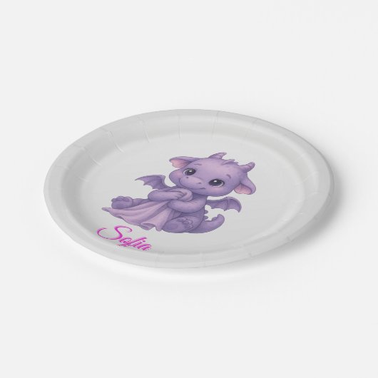 Plato de papel ペーパープレート (アングル)