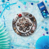 Plato de papel ペーパープレート (パーティー)