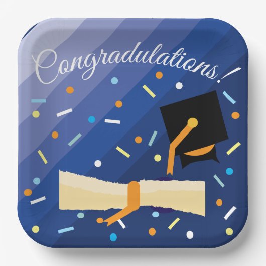 Plato de papel ペーパープレート (正面)