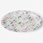 Plato de papel de la colección Oh, Llama Llama ペーパープレート (アングル)