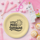 Plato de papel – Little Miss Sunshine ペーパープレート (パーティー)