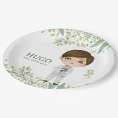 Plato de papel redondo HUGO Primera Comunión ペーパープレート (アングル)